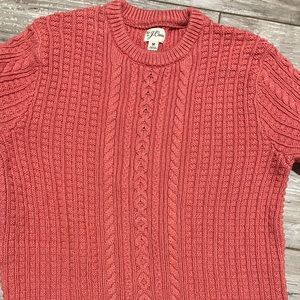 J Crew cableknit sweater